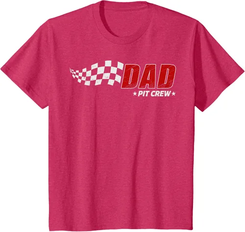 Vista 80 de Dad Pit Crew Race Car Birthday Family Matching Pit Crew Camiseta Pit Crew