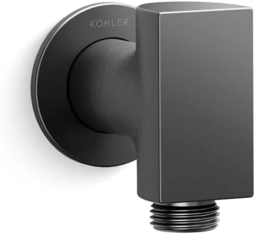 Vista 4 de Kohler K98352-2MB Exhale 1/2 "conexión de suministro codo vibrante cepillado latón moderno