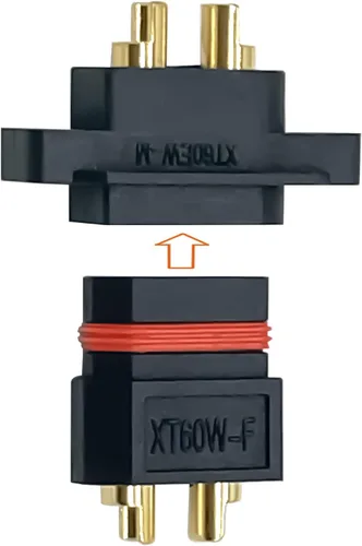 Vista 4 de 5 pares Amass XT60EW-M XT60W-F montable XT60E macho hembra conector enchufe para RC Drone aviones FPV Racing Drone