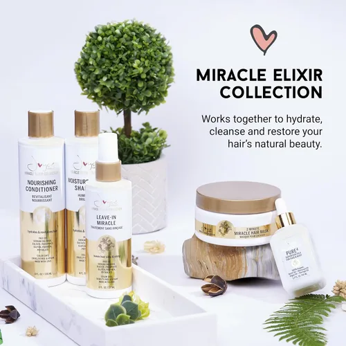 Vista 5 de Joyce Giraud Miracle Elixir Moisture & Shine Champú, hidrata y protege el color, 8 onzas líquidas