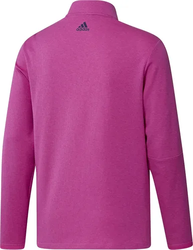 Vista 2 de adidas Jersey de 3 rayas con cierre de cuarto para hombre