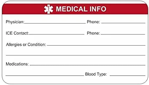 Vista 3 de Pulsera de identificación médica personalizada de acero inoxidable grabado gratuito