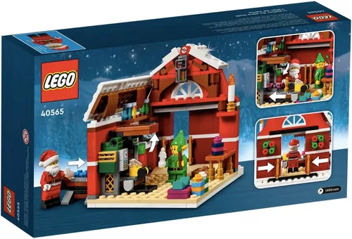 Vista 3 de LEGO Taller de Papá Noel - Edición limitada 40565