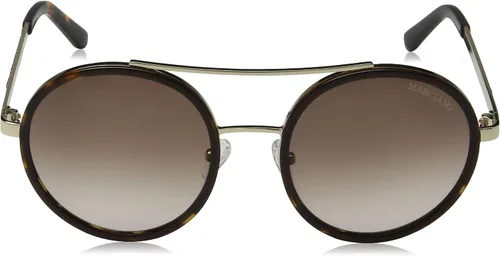 Vista 2 de Guess By Marciano GM0780 Gafas de Sol - Marco Habana Oscuro, Lentes Marrón Gradiente, 2.165 in GM07805552F