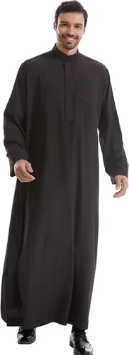 Vista 23 de Ropa musulmana para hombre, bata de caftán duradera, vestido largo de Dubai, ropa étnica, 1 bata suave
