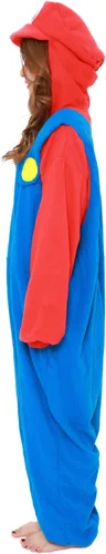 Vista 3 de Super Mario Bros Kigurumi Onesie (Mario)