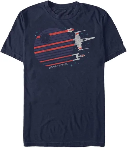 Vista 29 de Star Wars Rebel Flyby - Camiseta para hombre Gris asfalto