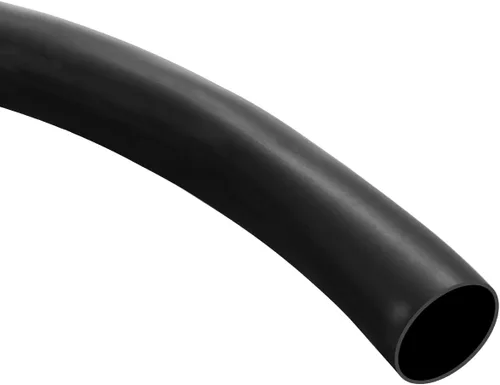 Vista 19 de Uxcell tubo negro de PVC para arnés de cable, funda de 2mm de diámetro interior y 7 metros de largo para protección de cable