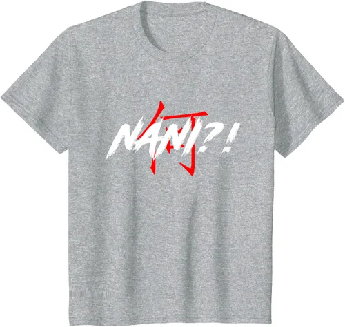 Vista 54 de Nani Meme Anime Japanese Camiseta, Negro, S