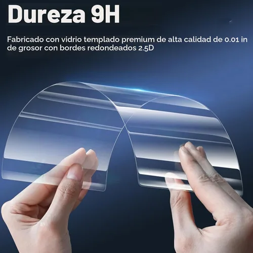 Vista 4 de Protector de pantalla para tableta URAO C107 de 10.1 2024, película de vidrio templado, compatible con MUISOO MUIC107 de vidrio templado de 10.1