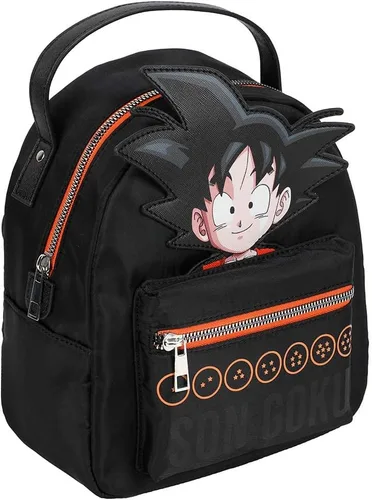 Vista 2 de Bioworld Mini mochila Dragan Ball Z, Negro -, Goku