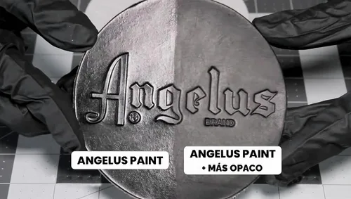 Vista 4 de Angelus Duller para pintura acrílica para cuero, pinturas reductoras de brillo, 4 onzas
