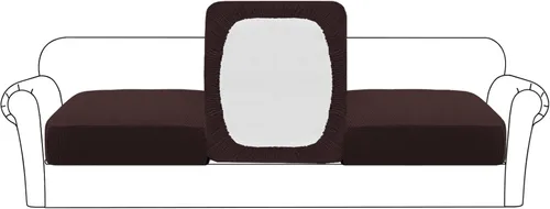 Vista 39 de Flamingo P Funda de cojín elástica de alta estiramiento para asiento de sofá, protector de muebles para sofá, funda de sofá suave y flexible