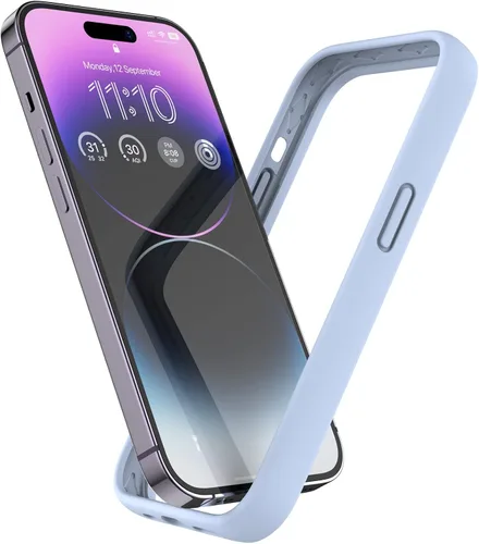 Vista 15 de Funda de silicona líquida para iPhone 12/12 Pro de 6.1 pulgadas, color negro [Absorción de golpes] [Protección de borde elevado]