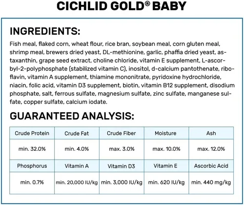 Vista 3 de Hikari Cichlid Gold - Pellets flotantes para mascotas, 8.8 onzas