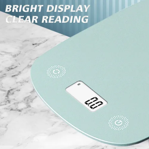 Vista 7 de Báscula digital de alimentos de 11 lb/0.1 oz, báscula digital de cocina Can measure in grams and ounces, used for baking and meal prep, 6