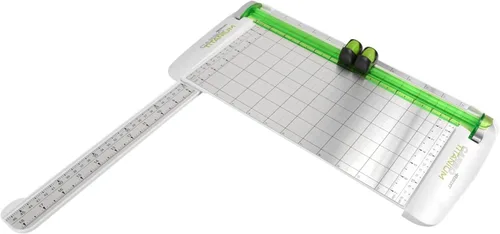 Vista 6 de Westcott Recortadora personal de cuerpo ancho CarboTitanium de 12" Verde/Blanco