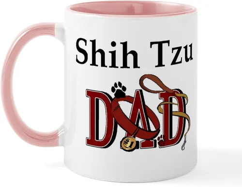 Vista 20 de CafePress Cute Shih Tzu Dog Mugs - Taza de café de cerámica de 11 oz (11.0 fl oz)