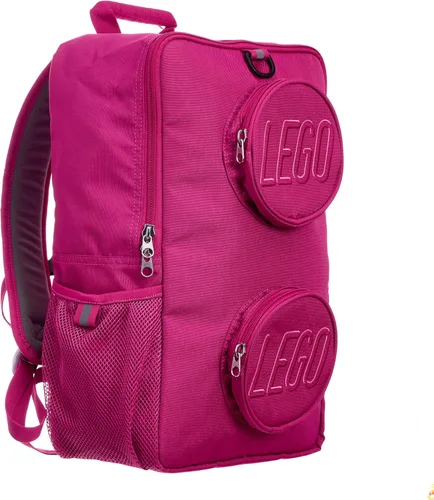 Vista 10 de LEGO Mochila de ladrillo Lego - equipaje de mano morado, Negro, Tamaño único, Mochila