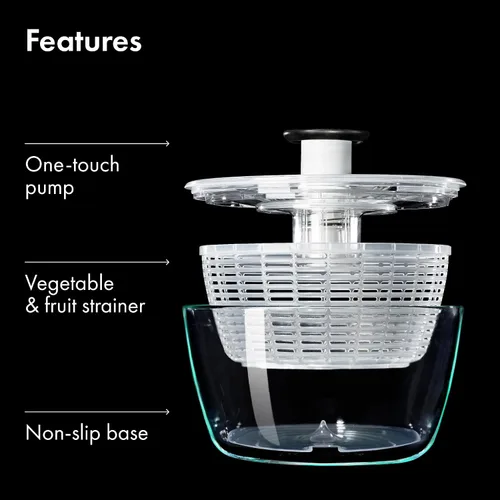 Vista 32 de Mezclador de vegetales de OXO Good Grips, L, Blanco