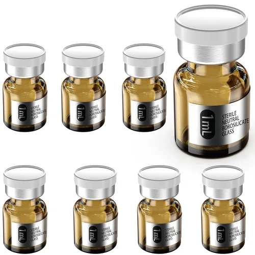 Vista 13 de Biomed Solutions Vial estéril vacío sellado con tapón de goma de butilo y cierre superior, tubo de vidrio de borosilicato tipo 1, empaquetado