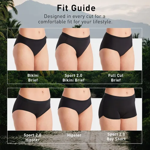 Vista 6 de ExOfficio Give-N-Go 2.0 Sport Mesh Bikini Cut Brief para mujer