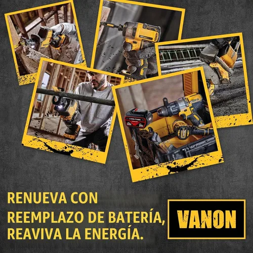 Vista 6 de VANON 9.0Ah DCB606 Reemplazo para batería DeWalt 20V/60V MAX