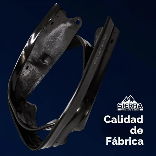 Vista 3 de Sierra Auto Tops Rieles de lluvia de repuesto para Miata Convertible Top, compatible con modelos Mazda Miata MX5 1990-2005, PVC de goma de alta