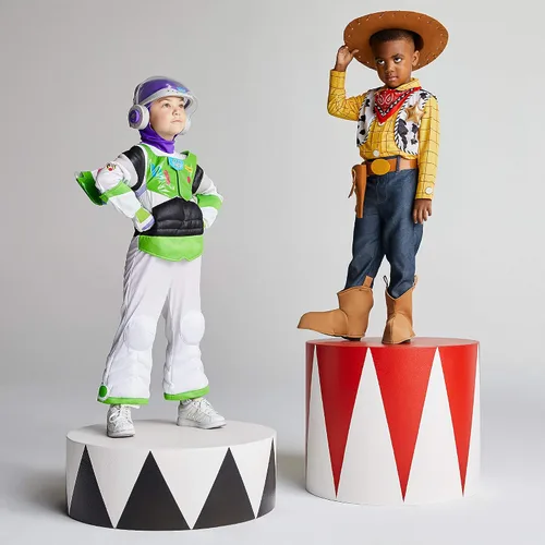Vista 4 de Disney Pixar Disfraz de madera para niños - Toy Story