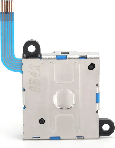 Vista 2 de Entatial Módulo de botón Joystick, ligero, compacto, resistente al desgaste, fácil de reemplazar, palillo de pulgar para interruptor Joycon (blanco)