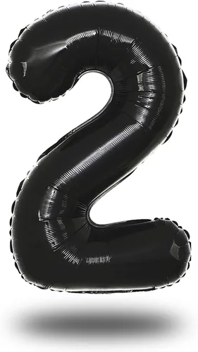 Vista 18 de 0 globos negros de 40 pulgadas – Fácil de inflar y desinflar reutilizable, globos de aluminio de Mylar número 0 de alta calidad para cumpleaños