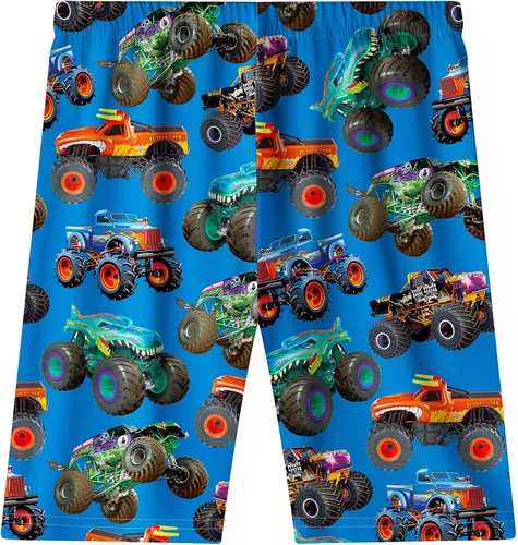 Vista 7 de ANAVAE Disfraz de camión y coches para niños pequeños, 2 piezas, diseño de máquina de dibujos animados, camiseta corta y pantalones, conjunto