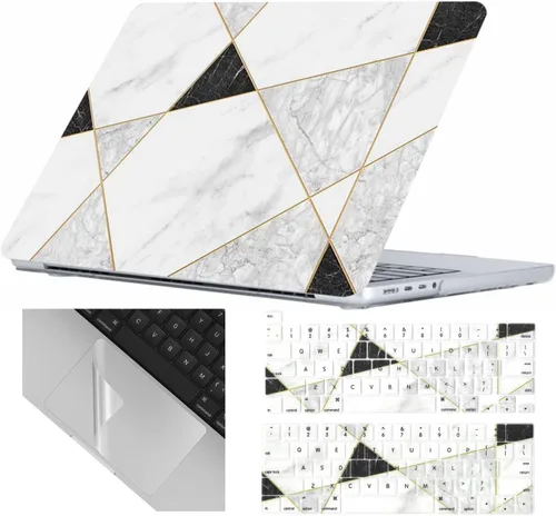 Vista 46 de Se7enline Funda rígida compatible con MacBook Pro de 13 pulgadas para Mac Pro de 13 pulgadas con/sin Touch Bar A1706/A1708/A1989/A2159 2016-2023