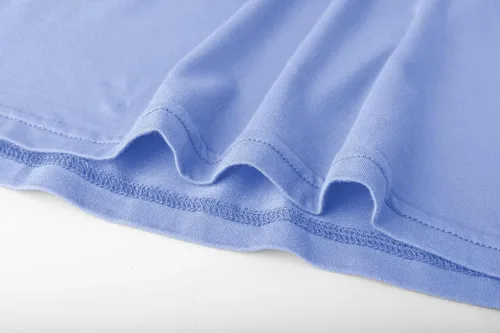 Vista 4 de Kindcall Camisetas cortas básicas ligeras y ajustadas de manga larga para mujer