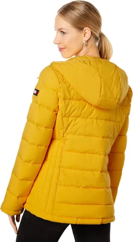 Vista 2 de Tommy Hilfiger Women's Hooded Zip Front Short Packable Jacket