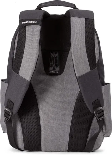 Vista 6 de SwissGear 2789 - Mochila para laptop de 13 pulgadas, gris/negro