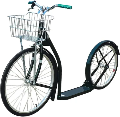 Vista 2 de Amish-Made Deluxe Kick Scooter Bike - Modelo 2420 - Tamaño adulto