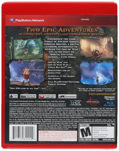 Vista 2 de God of War Collection - Playstation 3