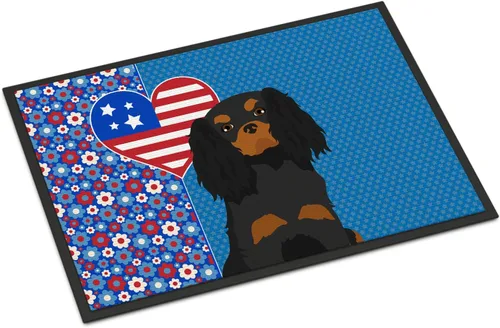 Vista 65 de Caroline's Treasures WDK5119JMAT Airedale Terrier USA - Tapete para interiores o exteriores, 24 x 36 pulgadas, tapete para puerta delantera