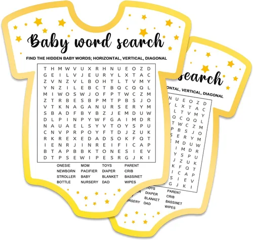 Vista 8 de Juegos de baby shower, tarjetas de juego de preguntas para bebés, suministros y actividades divertidos para juegos de fiesta de baby shower, género