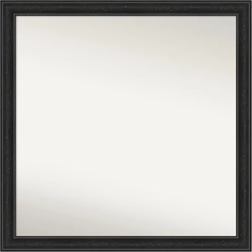 Vista 286 de Amanti Art Espejo personalizado, gran espejo de baño estrecho, espejo de pared o espejo de tocador de baño sobre el fregadero (24 x 24 pulgadas)