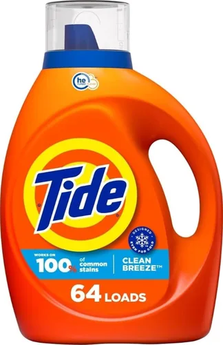 Vista 32 de Tide Ultra, detergente líquido para ropa sucia (PGC00471), olor original, 10 onzas líquidas