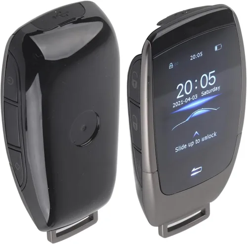 Vista 9 de Llave inteligente para automóvil, bloqueo de desbloqueo automático de entrada sin llave todo en uno con pantalla LCD de 2 pulgadas, accesorio