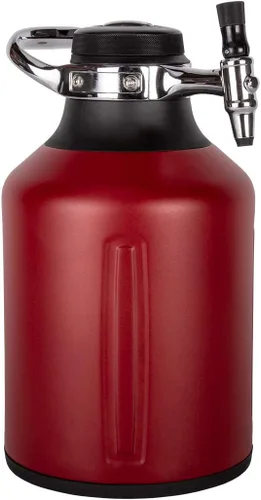 Vista 8 de GrowlerWerks uKeg Go Dispensador de Cerveza Carbonatada Growler Regalo y Dispensador de Bebidas Artesanales para Cerveza, Refrescos, Sidra, Kombucha