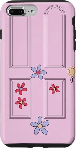 Vista 12 de Disney and Pixar's Monsters, Inc. Boo Door - Carcasa para iPhone 17, color lila