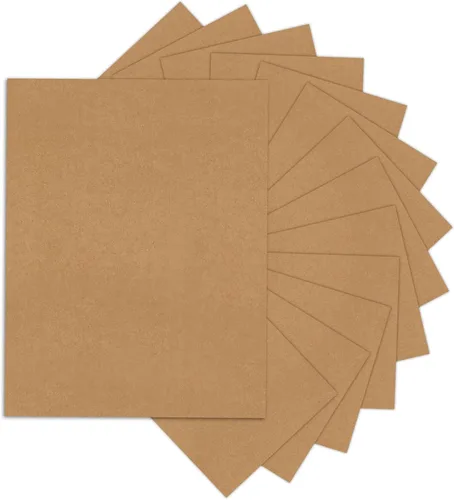 Vista 10 de 24 hojas de cartulina blanca de 8.5 x 11, papel de impresora Goefun de 80 Blanco-paquete de 24
