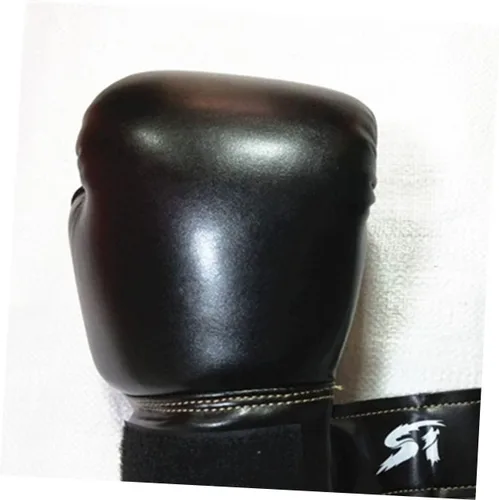 Vista 7 de Garneck Guantes de boxeo para niños, guantes de entrenamiento, guantes de entrenamiento Junior Punch PU cuero relleno de esponja para niños pequeños