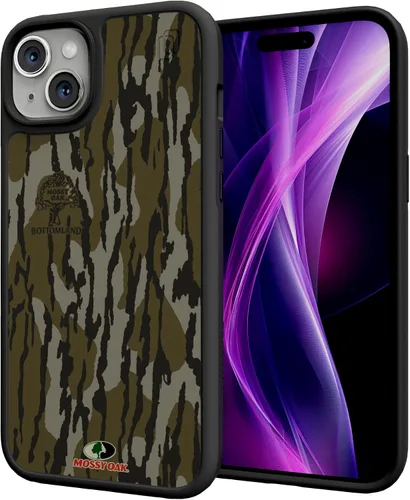 Vista 64 de cellhelmet Fortitude - Funda para iPhone 15 Compatible con MagSafe Doble Protección Certificado contra Caídas Funda Resistente a Golpes
