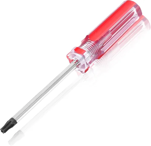 Vista 14 de Bonsicoky Destornillador Torx T6 con Punta Magnética y Empuñadura de Plástico, Destornillador Torx para Reparación de Computadoras