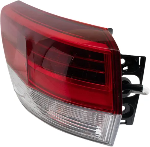 Vista 171 de Ensamble de luz trasera exterior TRQ para lado del conductor izquierdo trasero. Compatible con Toyota Corolla XLE 2020, 2021, 2022 y Toyota Corolla